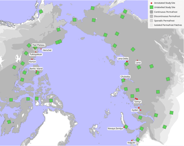 Figure 1 for PixelDINO: Semi-Supervised Semantic Segmentation for Detecting Permafrost Disturbances