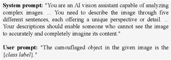 Figure 3 for MM-CamObj: A Comprehensive Multimodal Dataset for Camouflaged Object Scenarios