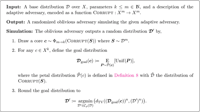 Figure 1 for Adaptive and oblivious statistical adversaries are equivalent