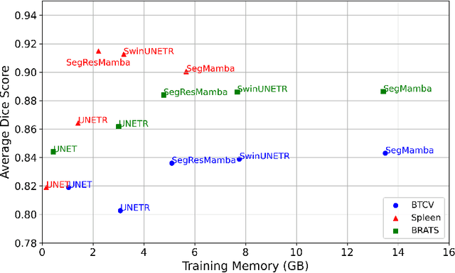 Figure 3 for SegResMamba: An Efficient Architecture for 3D Medical Image Segmentation
