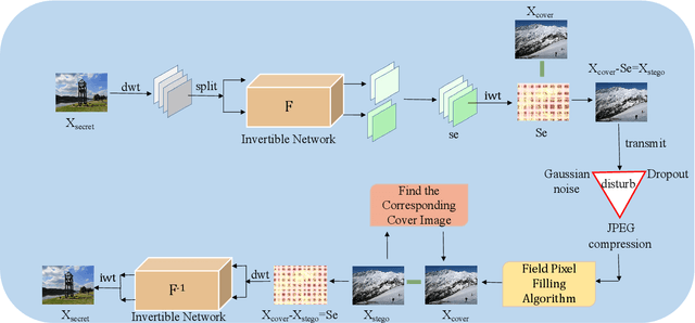 Figure 3 for FIIH: Fully Invertible Image Hiding for Secure and Robust