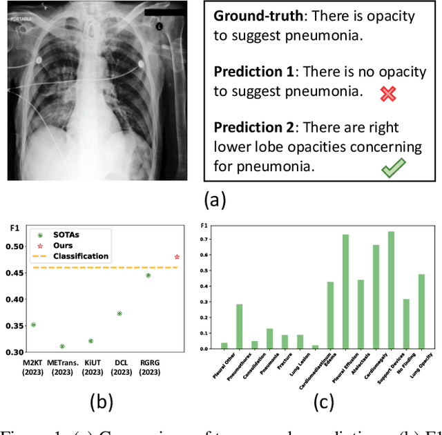 Figure 1 for PromptMRG: Diagnosis-Driven Prompts for Medical Report Generation