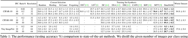 Figure 2 for DataDAM: Efficient Dataset Distillation with Attention Matching