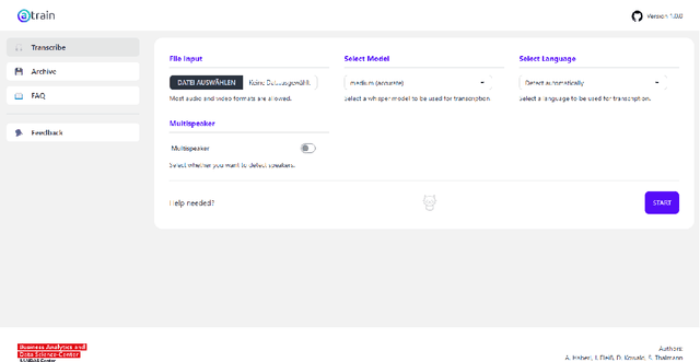 Figure 1 for Take the aTrain. Introducing an Interface for the Accessible Transcription of Interviews