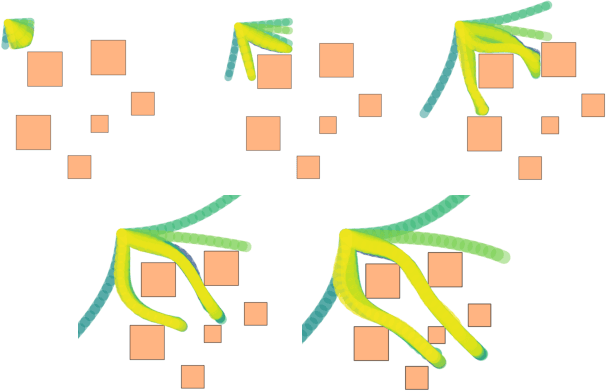 Figure 1 for Physics-Grounded Differentiable Simulation for Soft Growing Robots