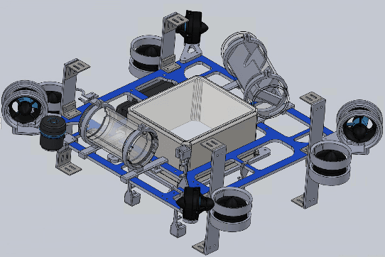 Figure 1 for Oogway: Designing, Implementing, and Testing an AUV for RoboSub 2023