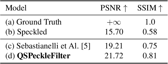 Figure 4 for QSpeckleFilter: a Quantum Machine Learning approach for SAR speckle filtering