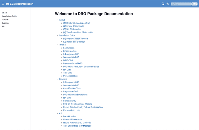 Figure 4 for DRO: A Python Library for Distributionally Robust Optimization in Machine Learning