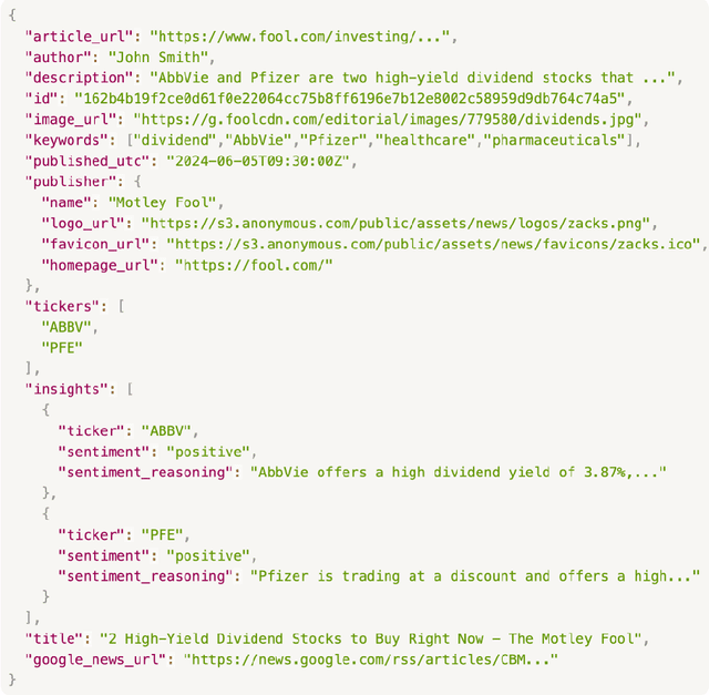 Figure 3 for Extracting Structured Insights from Financial News: An Augmented LLM Driven Approach