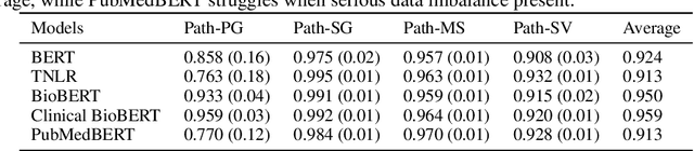 Figure 1 for An Investigation into the Effects of Pre-training Data Distributions for Pathology Report Classification