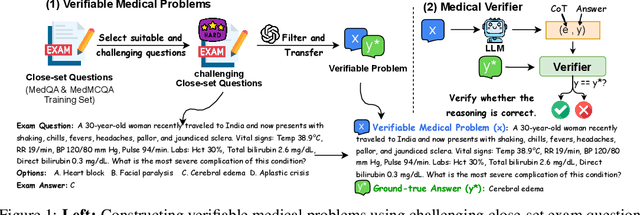 Figure 1 for HuatuoGPT-o1, Towards Medical Complex Reasoning with LLMs