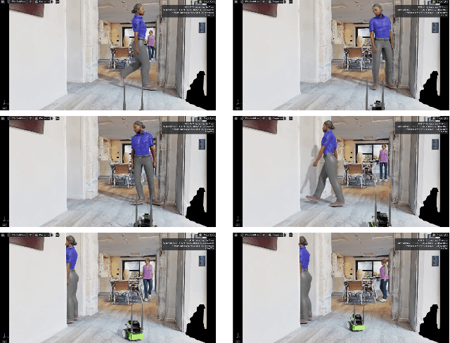 Figure 2 for AdaVLN: Towards Visual Language Navigation in Continuous Indoor Environments with Moving Humans