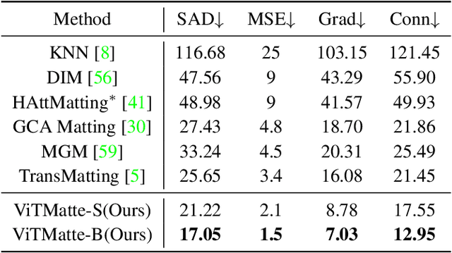 Figure 4 for ViTMatte: Boosting Image Matting with Pretrained Plain Vision Transformers