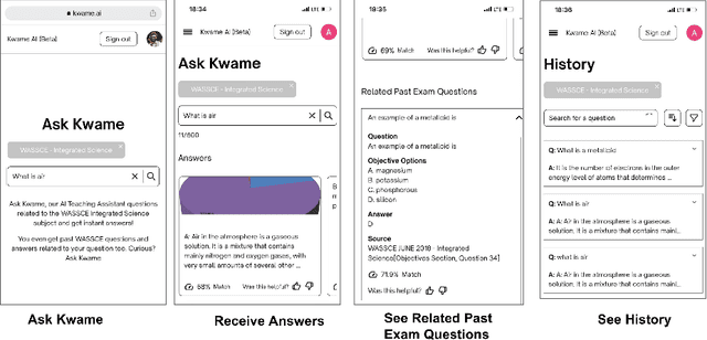 Figure 1 for Real-World Deployment and Evaluation of Kwame for Science, An AI Teaching Assistant for Science Education in West Africa