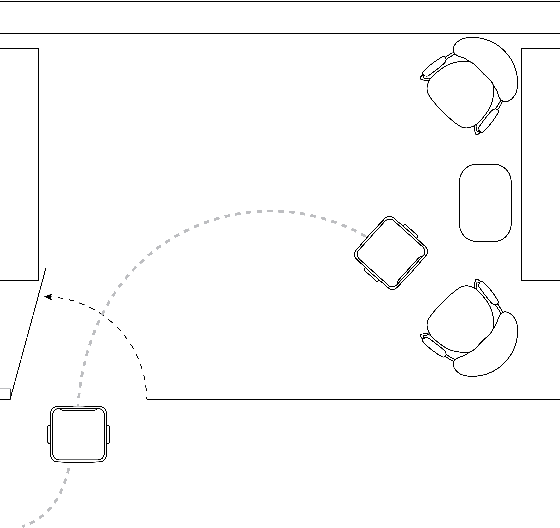 Figure 4 for A Matter of Height: The Impact of a Robotic Object on Human Compliance