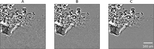 Figure 3 for Deep learning-based spatio-temporal fusion for high-fidelity ultra-high-speed x-ray radiography