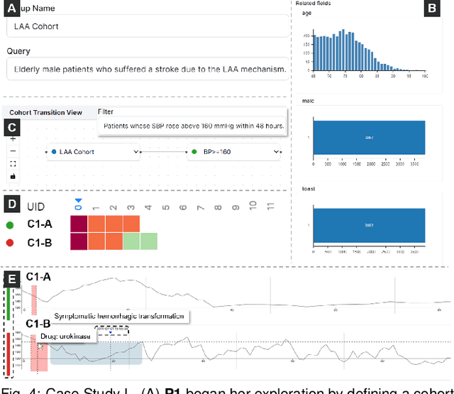 Figure 3 for PhenoFlow: A Human-LLM Driven Visual Analytics System for Exploring Large and Complex Stroke Datasets