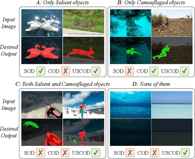 Figure 1 for Unconstrained Salient and Camouflaged Object Detection