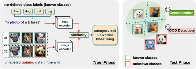 Figure 1 for Towards Realistic Unsupervised Fine-tuning with CLIP