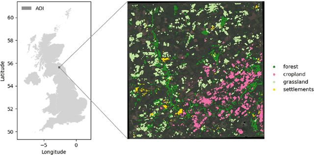 Figure 1 for Uncertainty-aware Bayesian machine learning modelling of land cover classification