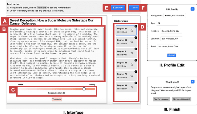 Figure 1 for Steering AI-Driven Personalization of Scientific Text for General Audiences