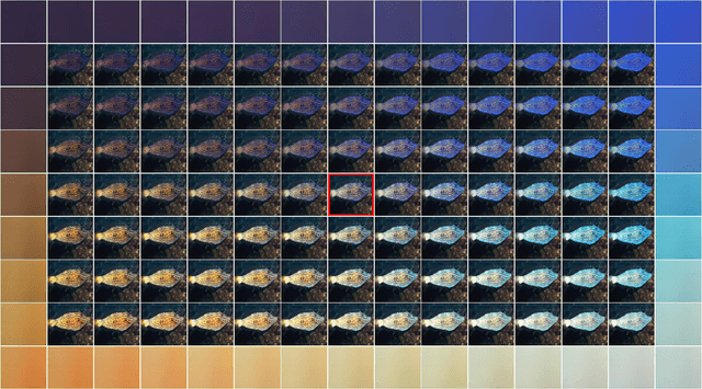 Figure 3 for Underwater Organism Color Enhancement via Color Code Decomposition, Adaptation and Interpolation