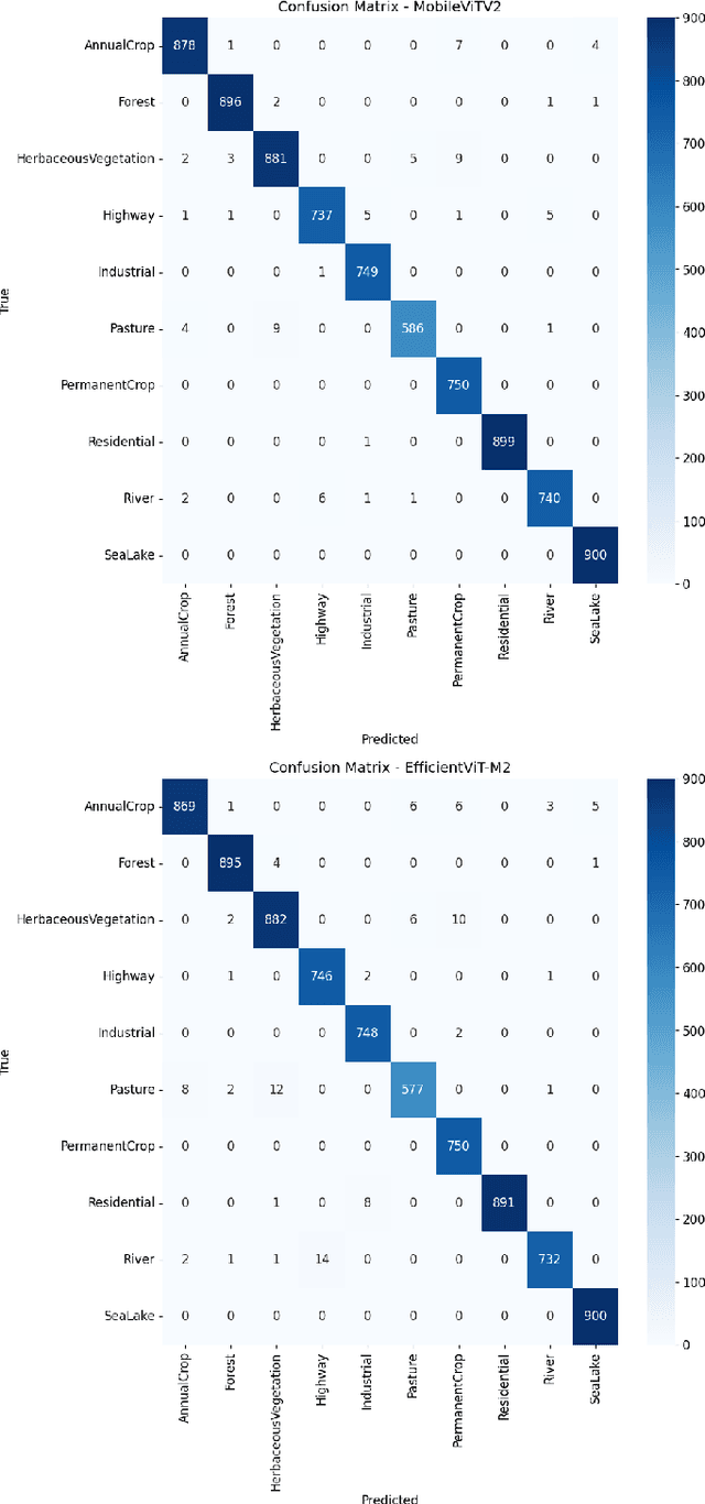 Figure 4 for On-board Satellite Image Classification for Earth Observation: A Comparative Study of Pre-Trained Vision Transformer Models