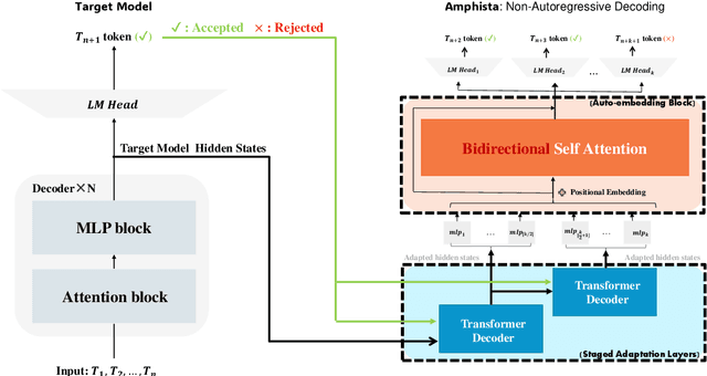 Figure 3 for Amphista: Accelerate LLM Inference with Bi-directional Multiple Drafting Heads in a Non-autoregressive Style