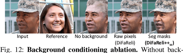 Figure 3 for DiFaReli: Diffusion Face Relighting