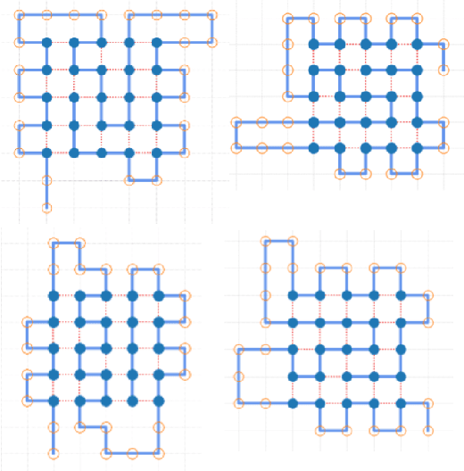 Figure 3 for Applying Deep Reinforcement Learning to the HP Model for Protein Structure Prediction