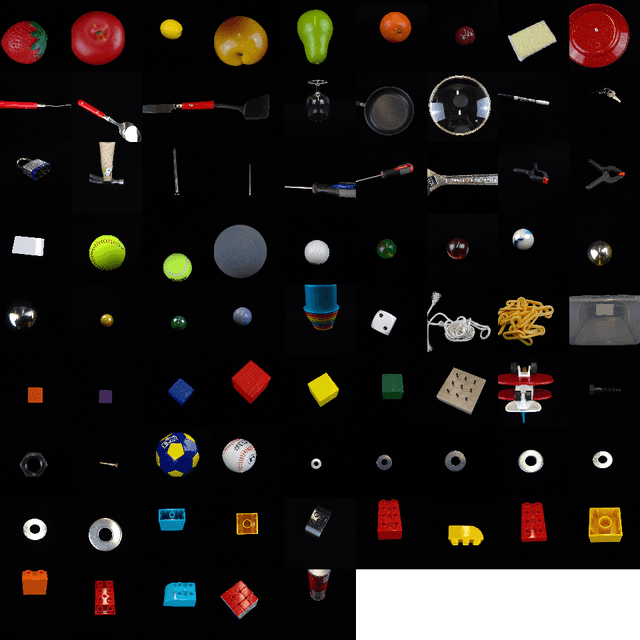 Figure 1 for YCB-LUMA: YCB Object Dataset with Luminance Keying for Object Localization