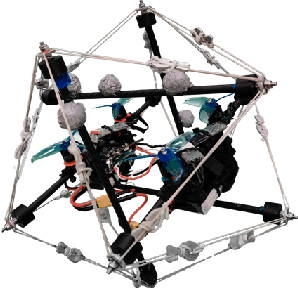 Figure 1 for Design and control of a collision-resilient aerial vehicle with an icosahedron tensegrity structure