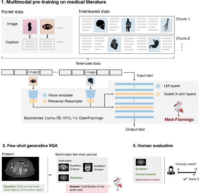 Figure 3 for Med-Flamingo: a Multimodal Medical Few-shot Learner