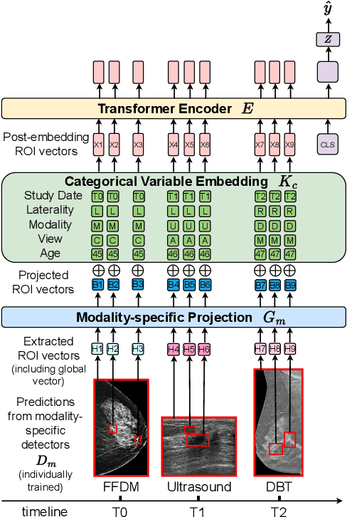 Figure 1 for Leveraging Transformers to Improve Breast Cancer Classification and Risk Assessment with Multi-modal and Longitudinal Data