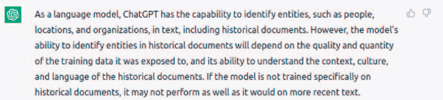 Figure 2 for Yes but.. Can ChatGPT Identify Entities in Historical Documents?