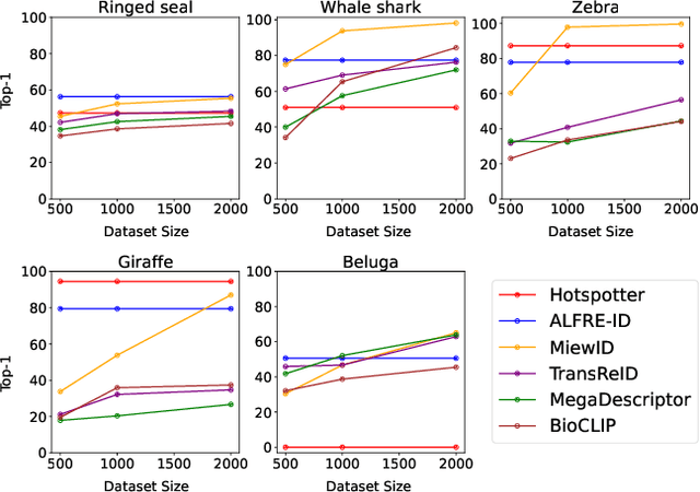 Figure 3 for Understanding the Impact of Training Set Size on Animal Re-identification