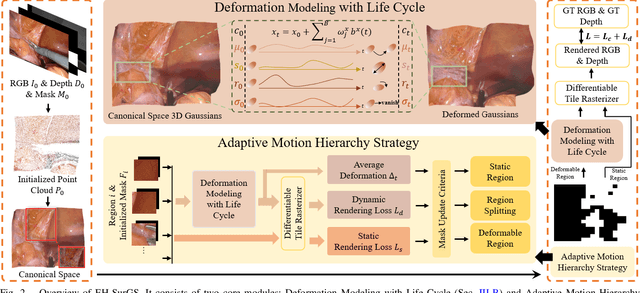 Figure 2 for Deformable Gaussian Splatting for Efficient and High-Fidelity Reconstruction of Surgical Scenes