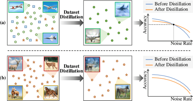 Figure 1 for Dataset Distillers Are Good Label Denoisers In the Wild