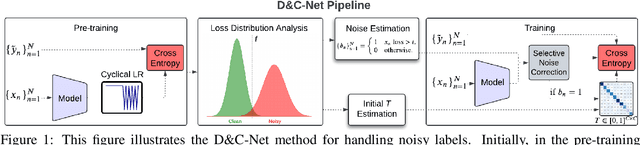 Figure 1 for Detect and Correct: A Selective Noise Correction Method for Learning with Noisy Labels