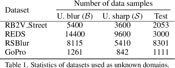 Figure 1 for Blur2Blur: Blur Conversion for Unsupervised Image Deblurring on Unknown Domains