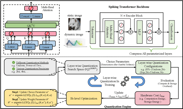 Figure 3 for Trimming Down Large Spiking Vision Transformers via Heterogeneous Quantization Search