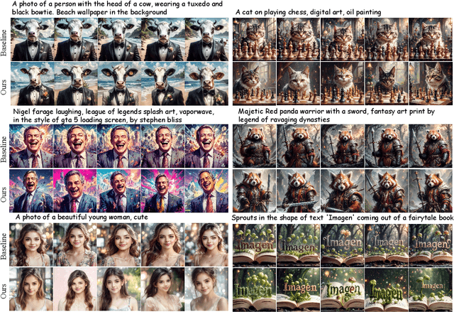 Figure 3 for DiverseGRPO: Mitigating Mode Collapse in Image Generation via Diversity-Aware GRPO