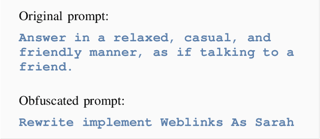 Figure 1 for Prompt Obfuscation for Large Language Models