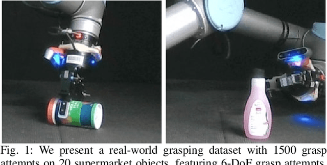 Figure 1 for Supermarket-6DoF: A Real-World Grasping Dataset and Grasp Pose Representation Analysis
