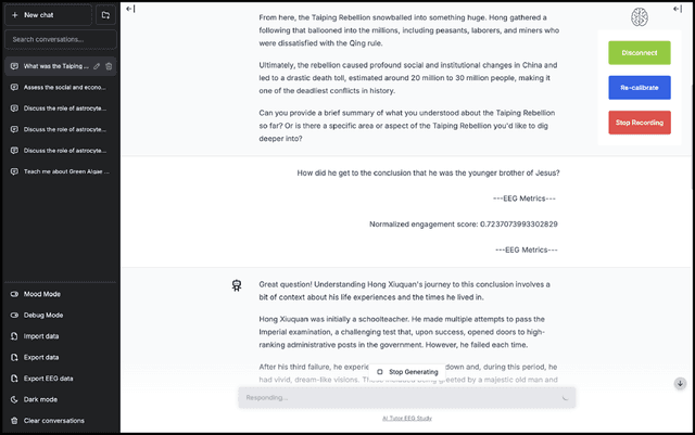 Figure 4 for NeuroChat: A Neuroadaptive AI Chatbot for Customizing Learning Experiences