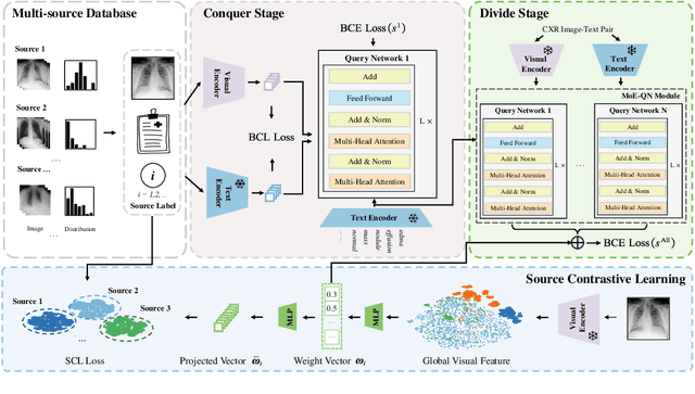 Figure 3 for UniChest: Conquer-and-Divide Pre-training for Multi-Source Chest X-Ray Classification