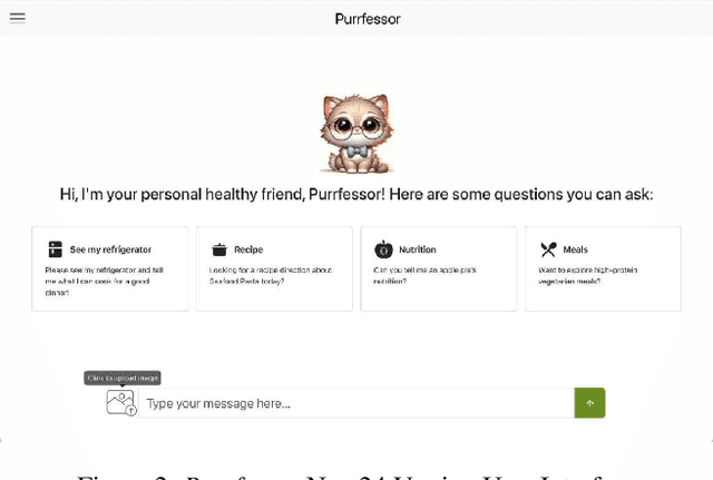 Figure 3 for Purrfessor: A Fine-tuned Multimodal LLaVA Diet Health Chatbot