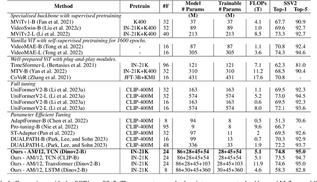 Figure 2 for AM Flow: Adapters for Temporal Processing in Action Recognition