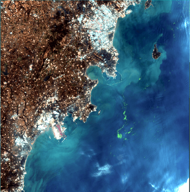 Figure 1 for Real HSI-MSI-PAN image dataset for the hyperspectral/multi-spectral/panchromatic image fusion and super-resolution fields
