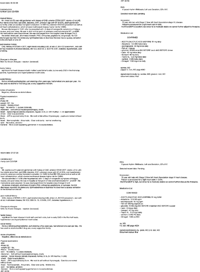 Figure 3 for Generating Synthetic Free-text Medical Records with Low Re-identification Risk using Masked Language Modeling